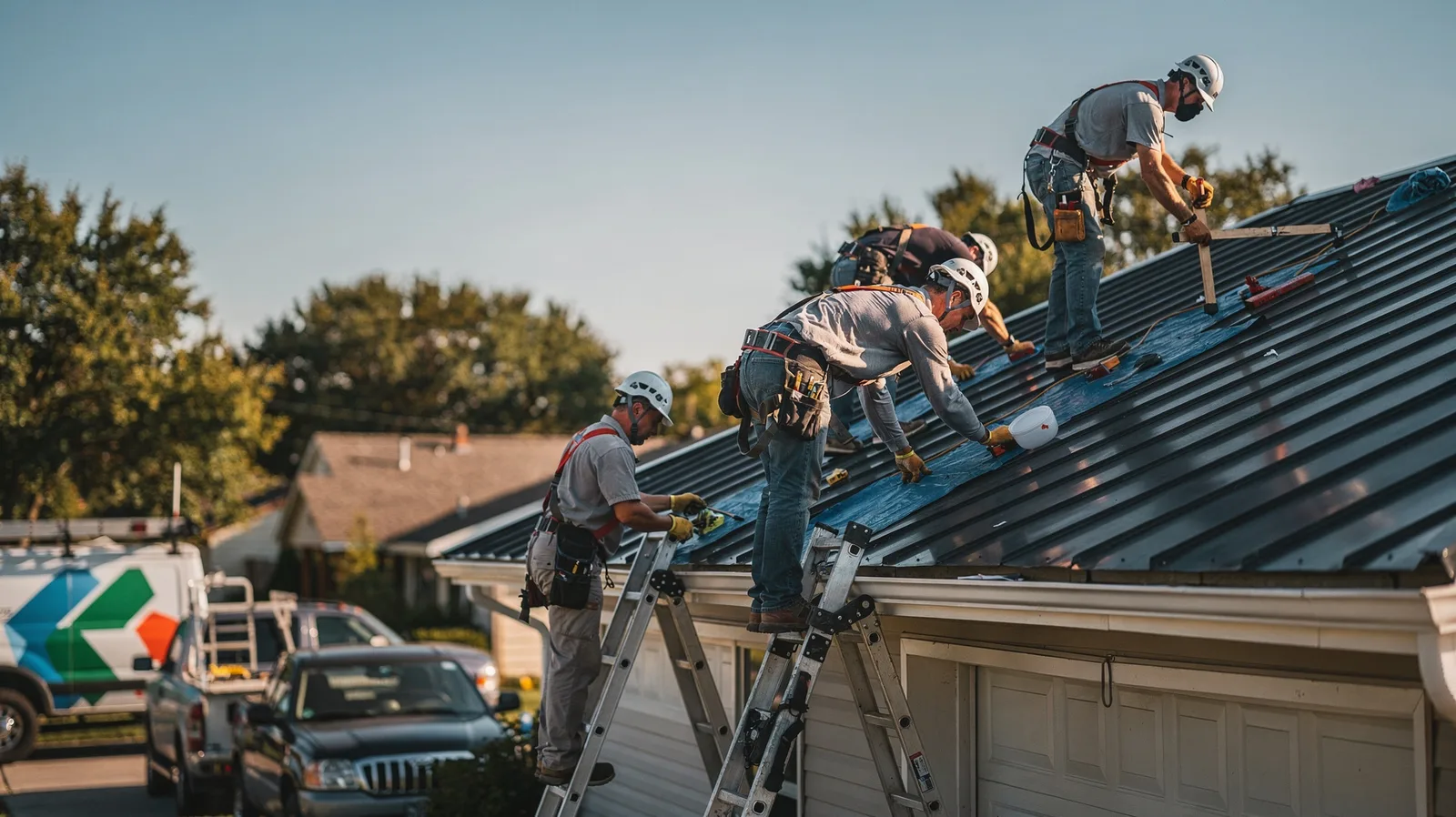 Metal Roof Installation in Pointblank, TX near me